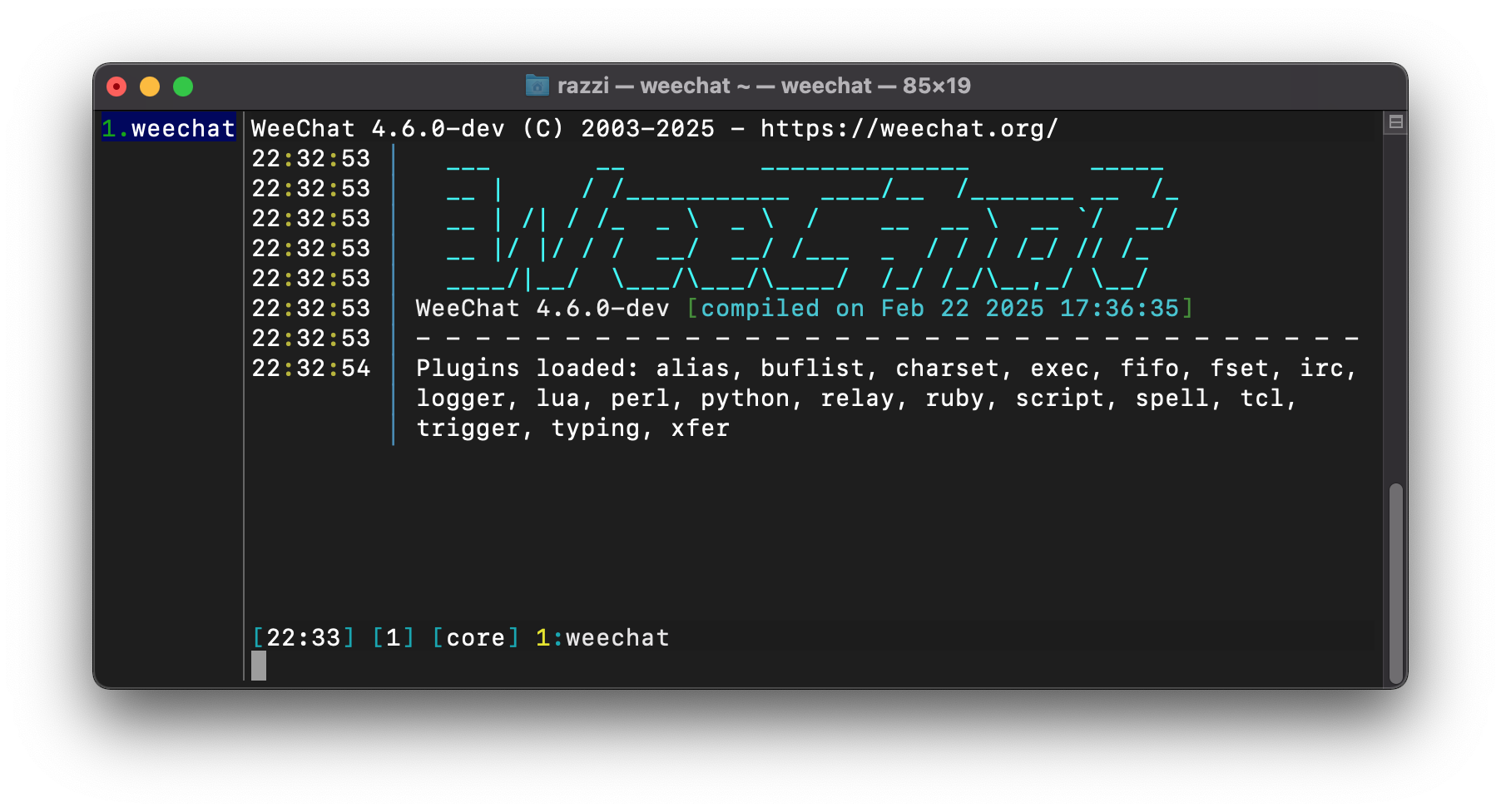 Image of WeeChat